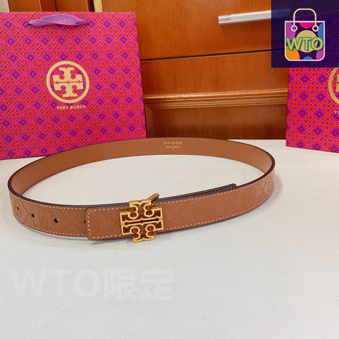 今日WTO】Tory Burch トリー バーチ ダブルフェイスベルト-1