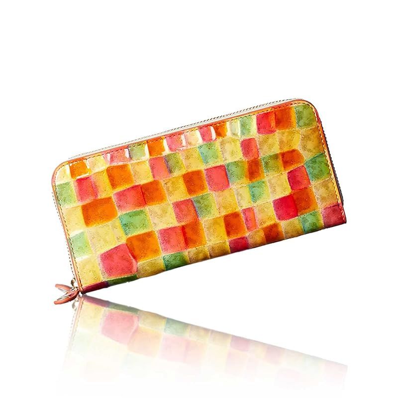 【新着商品】[VOICE] Align アライン le murrine 週刊文春 『平野レミさん コメント』掲載商品 イタリア製 牛革 レディース 長財布 上品で 使いやすい 縦型 カード収納 母の日 プレゼント ギフト 箱