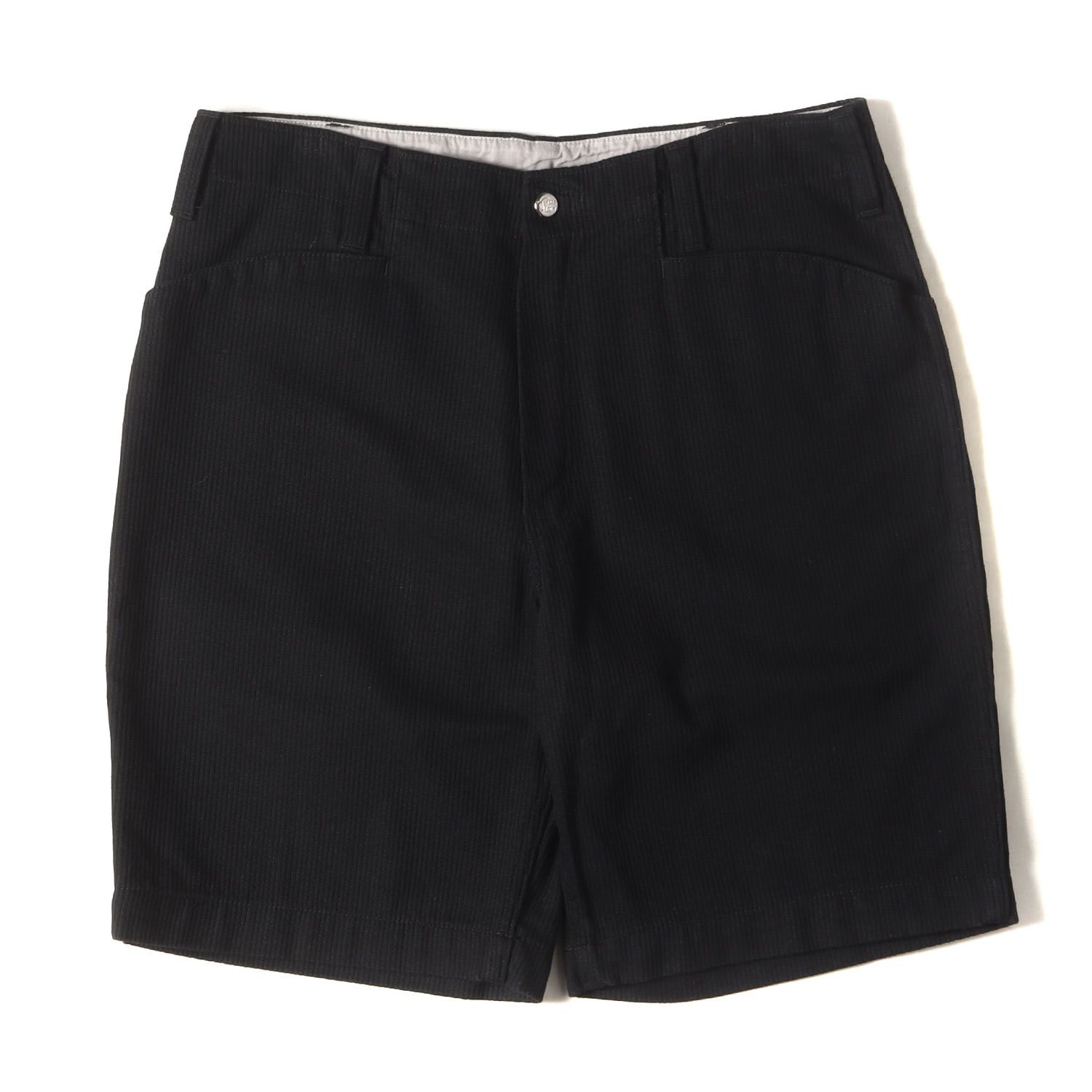 TENDERLOIN テンダーロイン パンツ サイズ:S ピケ フリスコ ワーク ショーツ T-BDP PIQUE SHORTS ブラック 黒 ボトムス ズボン ショートパンツ【メンズ】