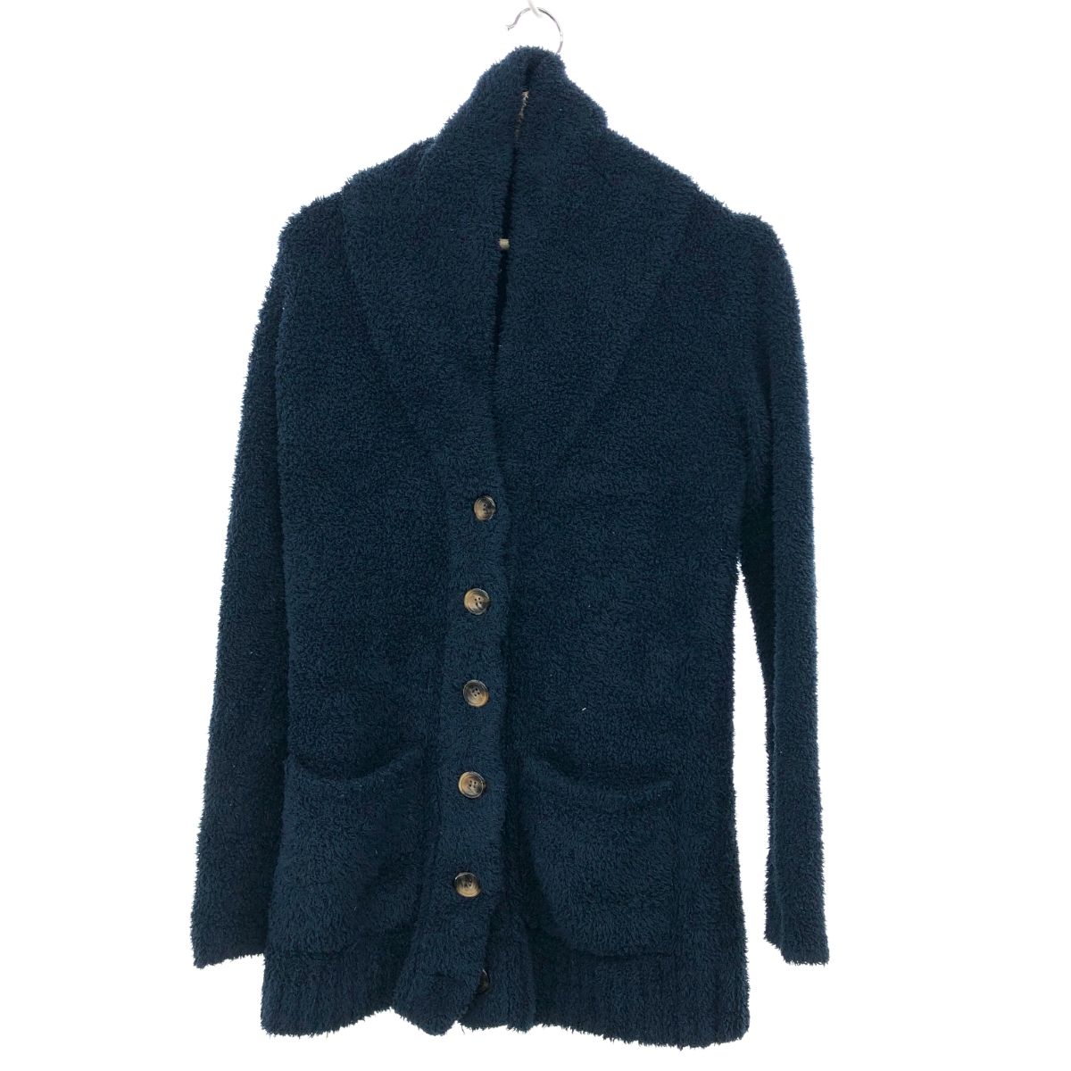 ベアフットドリームス ジップアップニットカーディガン ネイティブ柄