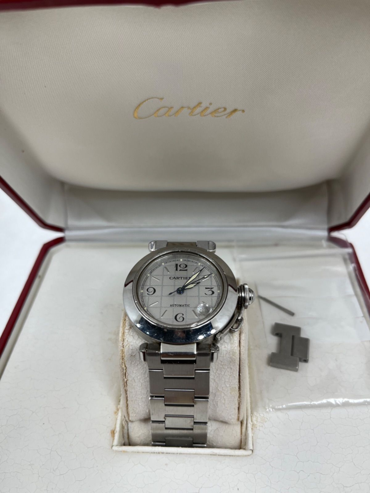 Pasha de Cartier パシャ デ カルティエ 2324 自動巻き中古美品 - メルカリ