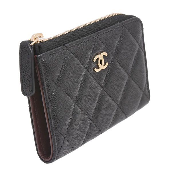 美品】シャネル 財布 レディース コインケース L型 ミニウォレット  