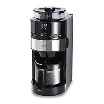 中古】 シロカ コーン式全自動コーヒーメーカー ガラスサーバー 予約
