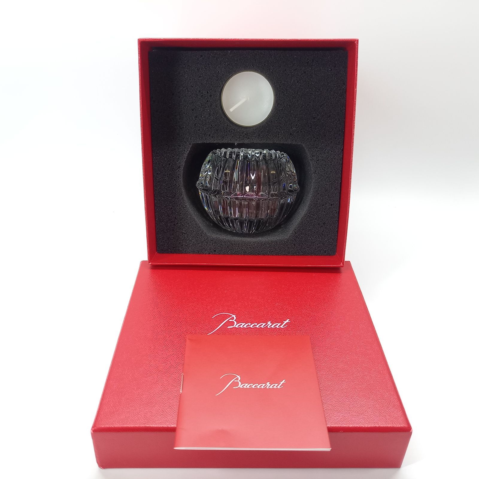 スワロフスキー。キャンドルホルダー。新品未使用。プレゼント付き