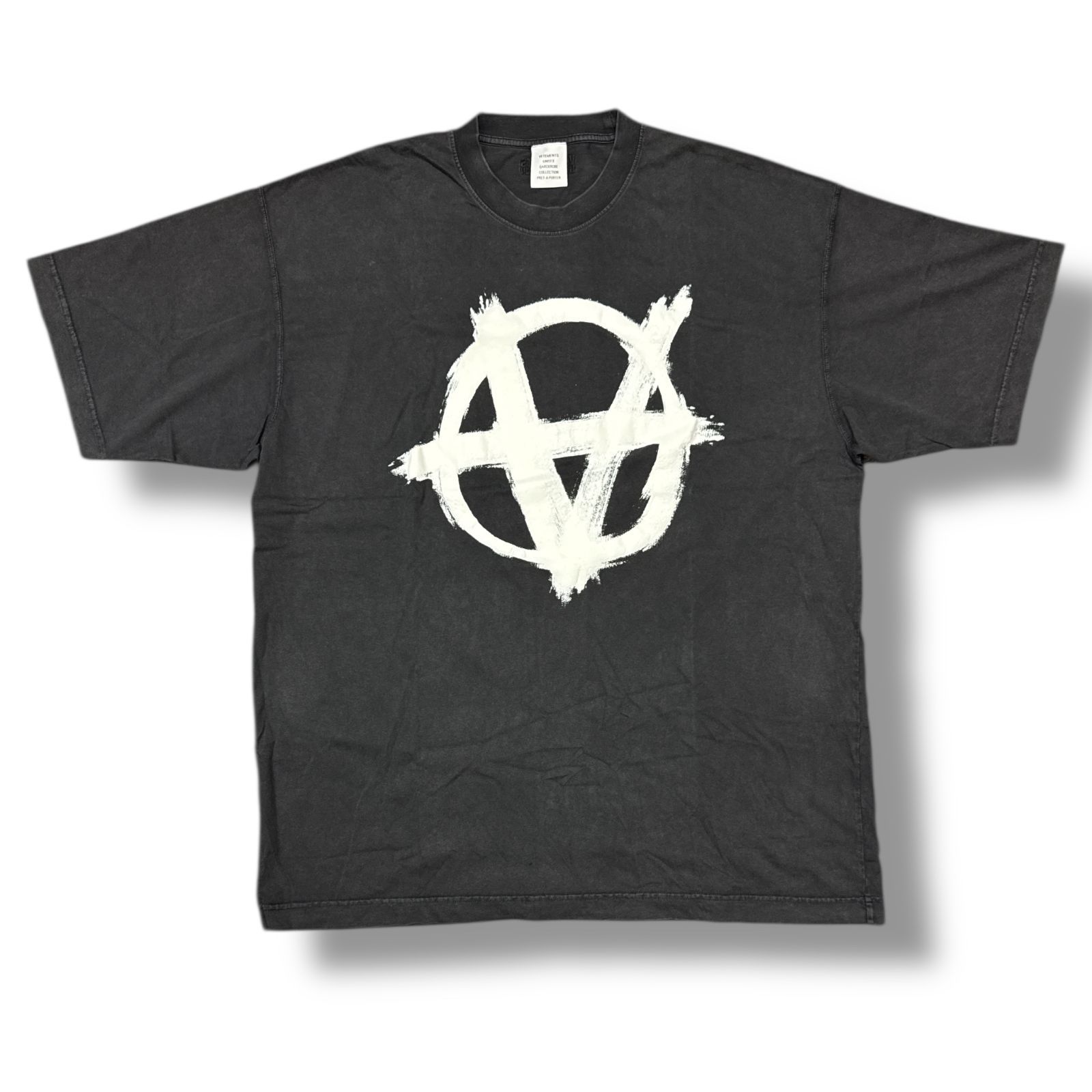 VETEMENTS 21SS Reverse Anarchy T-Shirt リバースアナーキー Tシャツ
