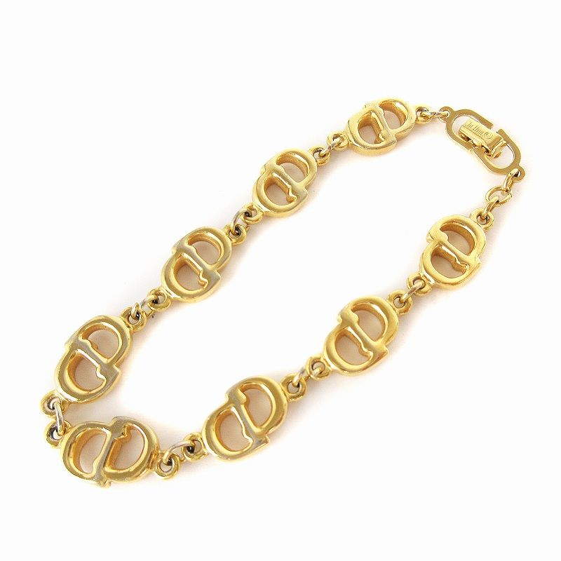 クリスチャンディオール Christian Dior ブレスレット CDロゴ