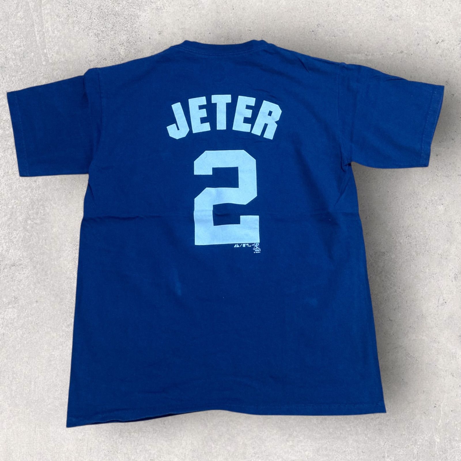 Nike Yankees Derek Jeter Tシャツ ネイビー 古着 Nike Yankees Derek Jeter Tシャツ ネイビー 古着（MLB デレク