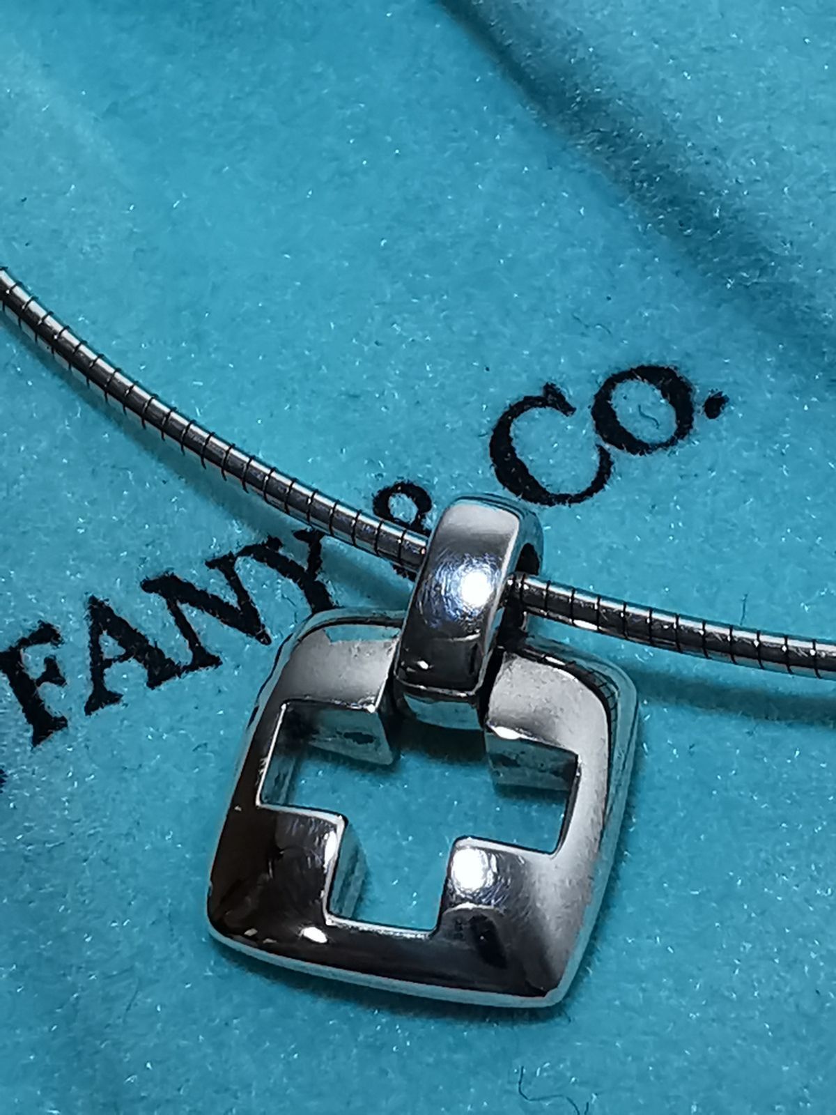 お得な価格で購入 ◇TIFFANY&Co. ティファニー オープンクロス SV