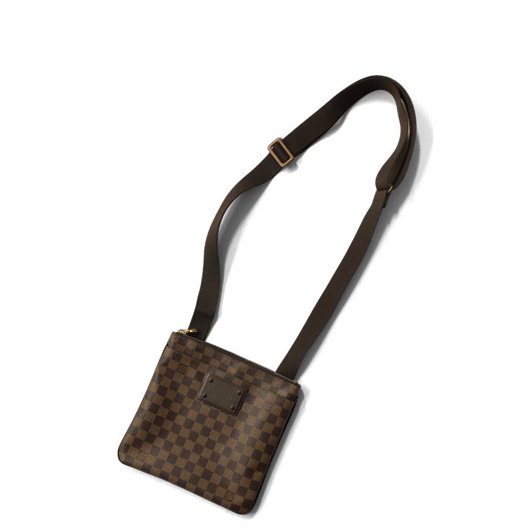 美品 LOUIS VUITTON ルイヴィトン N41100 ダミエ ポシェット プラット