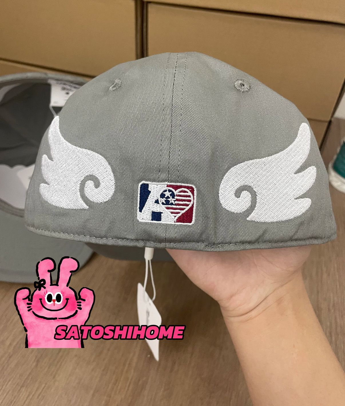韓国 AEAE エーイーエーイー AEAE AE SYMBOL ANGEL WING CAP