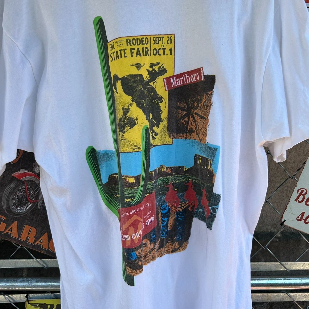 90sメキシコ製フルーツオブザルームmarlboroマルボロスウェットリーバイス 古着 90s Marlboro マルボロ 「Lizard」 トカゲ ワンポイント