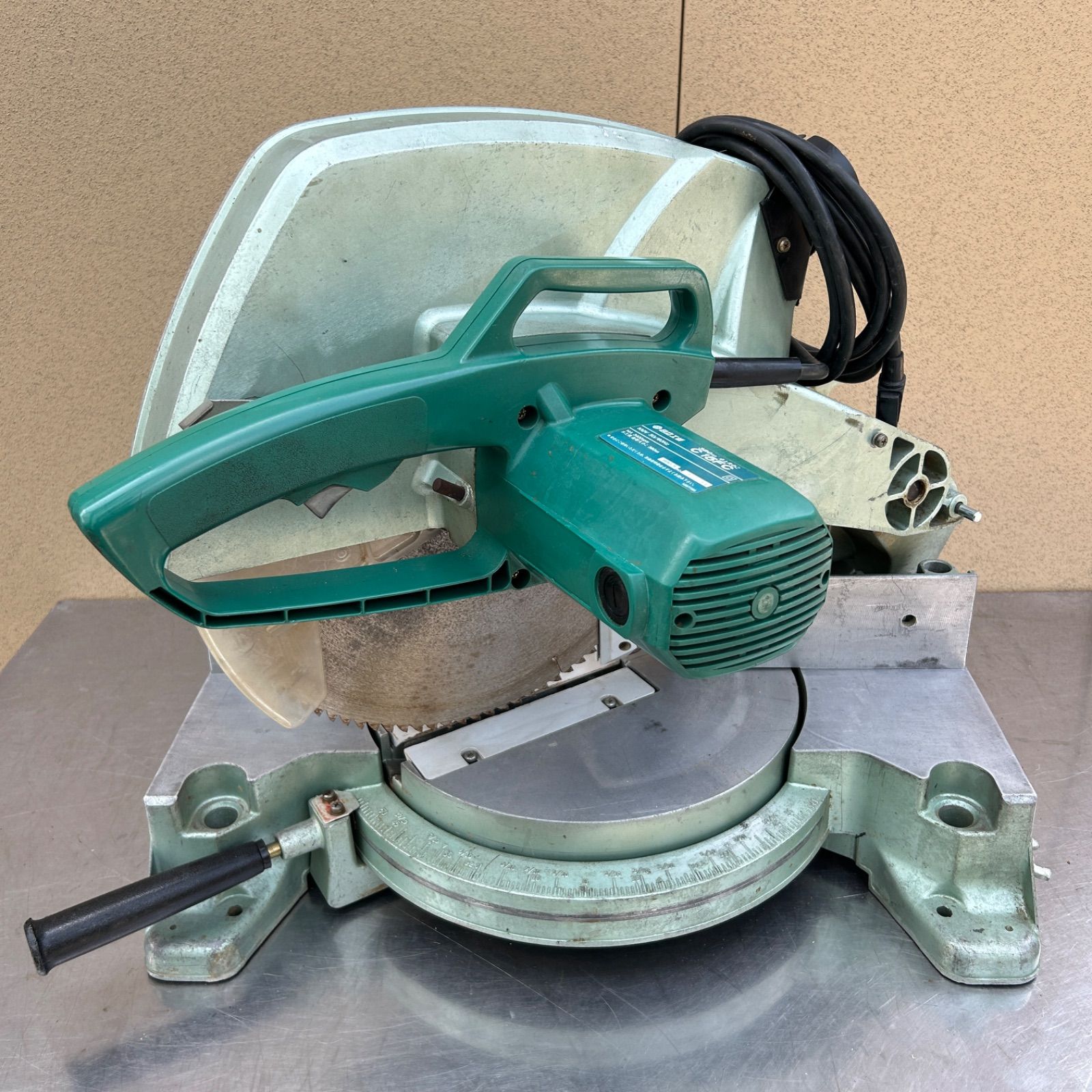 HiKOKI C 15FC 卓上マルノコ 380mm 動作OK】日立工機 HITACHI HiKOKI C 15FC 卓上マルノコ 380mm 動作OK】日立工機 HITACHI
