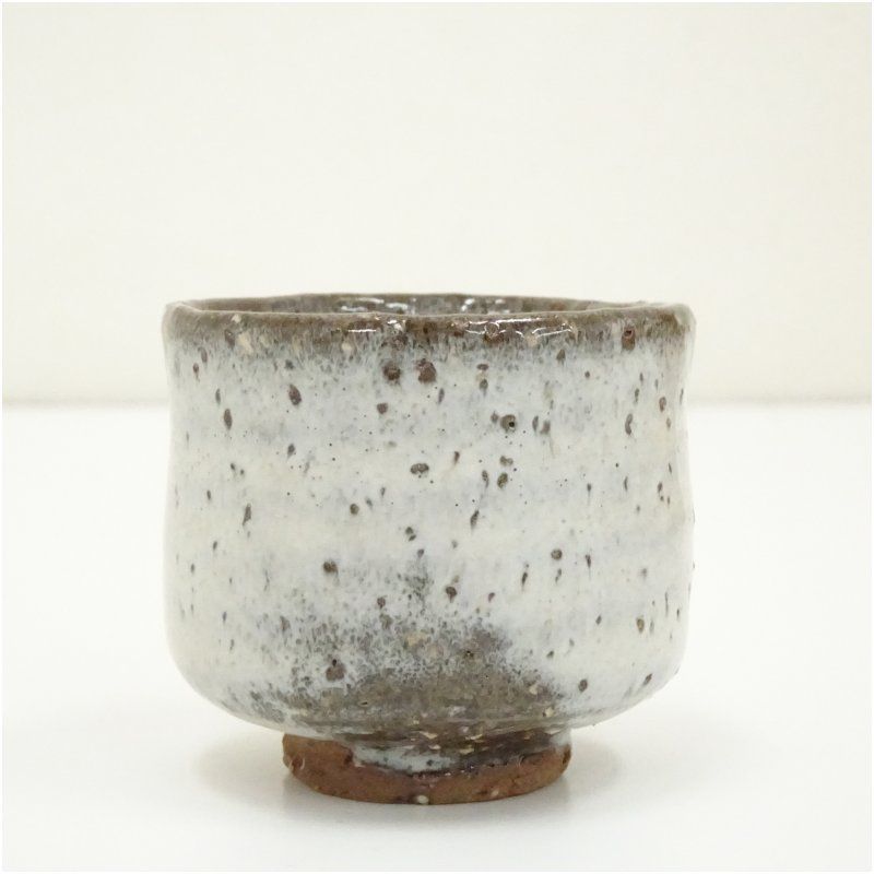 萩焼 七代 兼田三左衛門（天寵）造 ぐい呑（共箱） ぐい呑み ぐい飲み