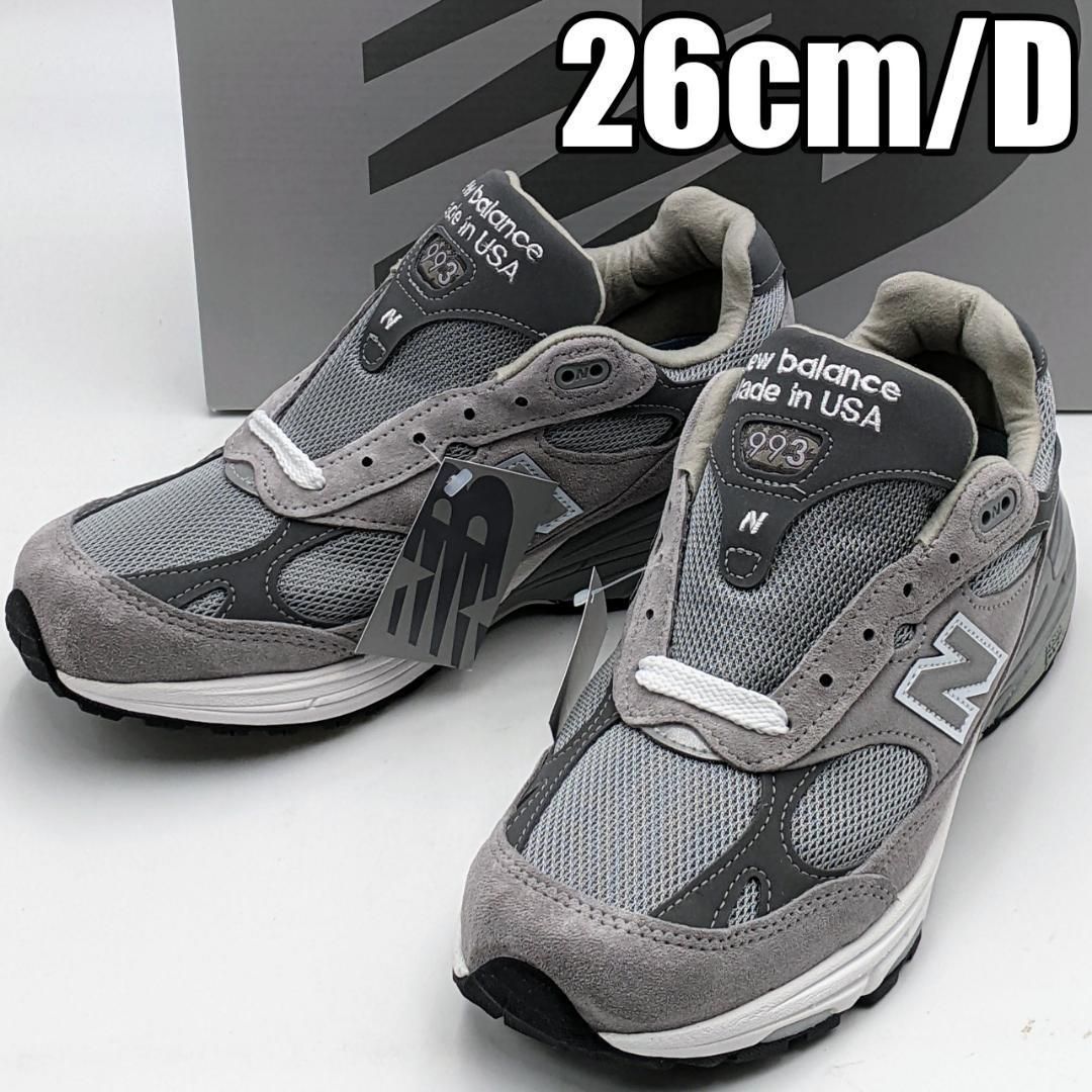 買取安いUSA製 New Balance MR993GL 26cm 靴