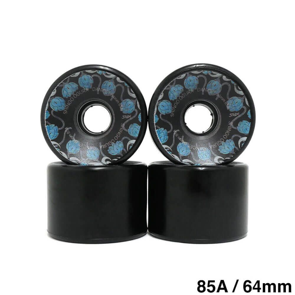 24㎝(幅広EEE)黒 ラウンドトゥ(made in Japan ) STRUSH WHEEL ストラッシュ ソフトウィール(クルーザー