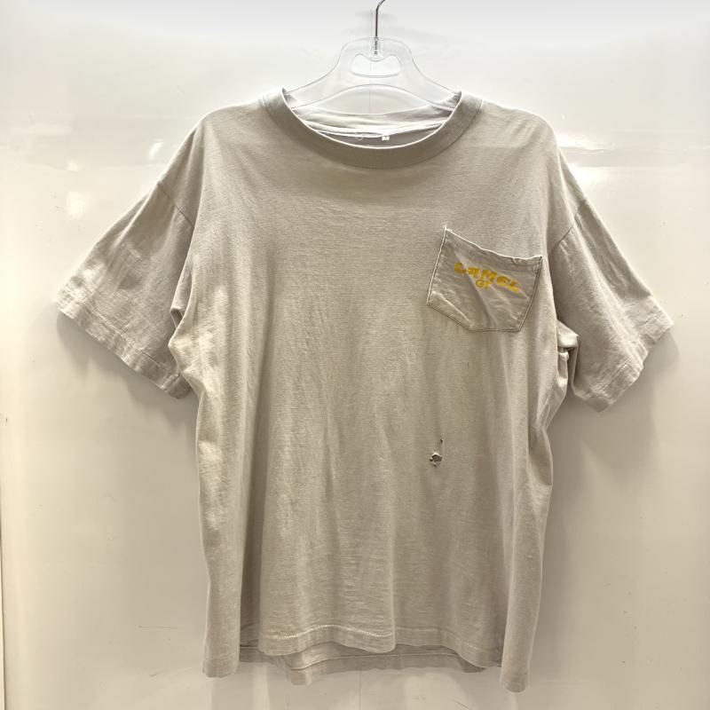 80s CAMEL 両面プリントポケT Lサイズ ▲タグ欠損 背面ダメージあり キャメル 92