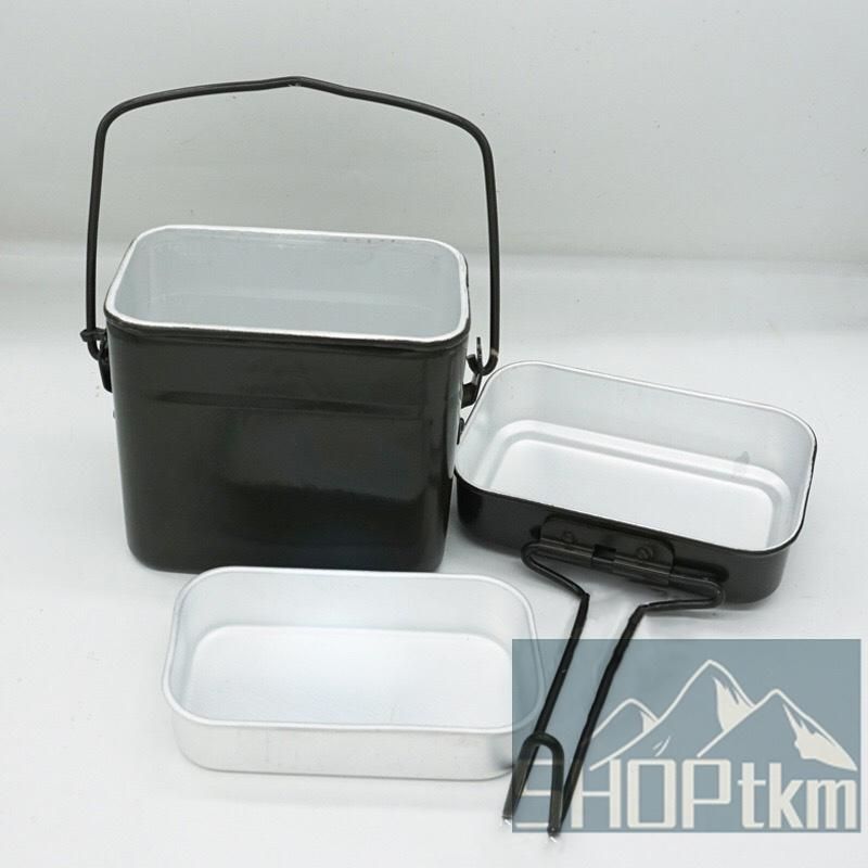 ベトナム軍 兵式飯盒 2合 2型 兵式 軍用 飯盒炊爨 調理器具 水蒸気炊飯