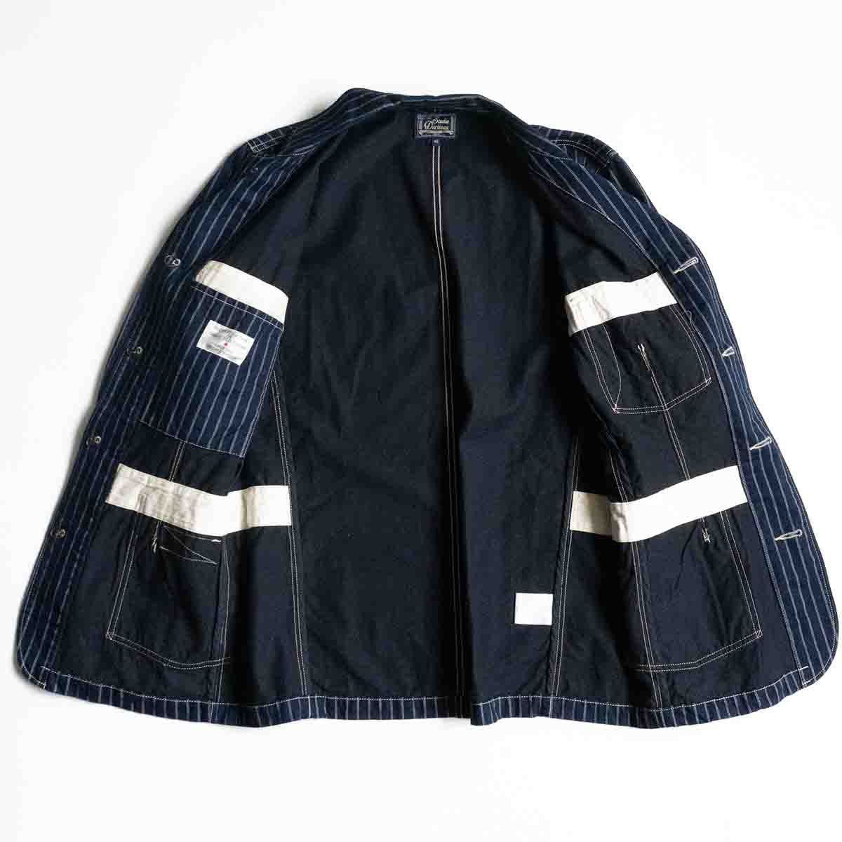 極美品】STUDIO D'ARTISAN【MR RAIL LORD DOUBLE WABASH JACKET