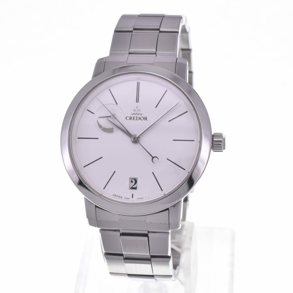 【美品】セイコー クレドール【7R88-0AS0】スプリングドライブ 手巻き 楽天市場】セイコー SEIKO GCLH985/7R88-0AK0 クレドール ノード