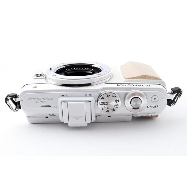 OLYMPUS オリンパス PEN Lite E-PL7 レンズ　SDカード付き OLYMPUS PEN オリンパス ミラーレス Lite E-PL7 レンズキット ホワイト