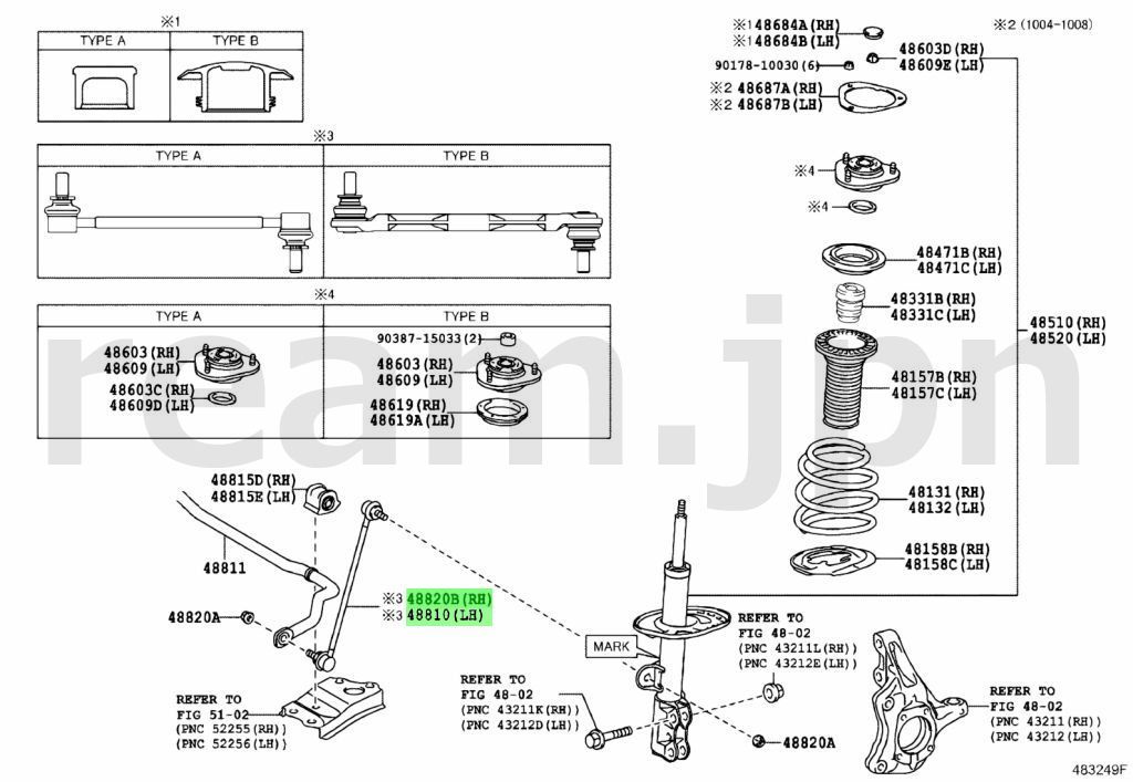 トヨタ純正 プリウス ZVW30 レクサス CT200h フロント スタビライザーリンク 左右セット スタビリンク 30 Prius STABILIZER LINK JDM