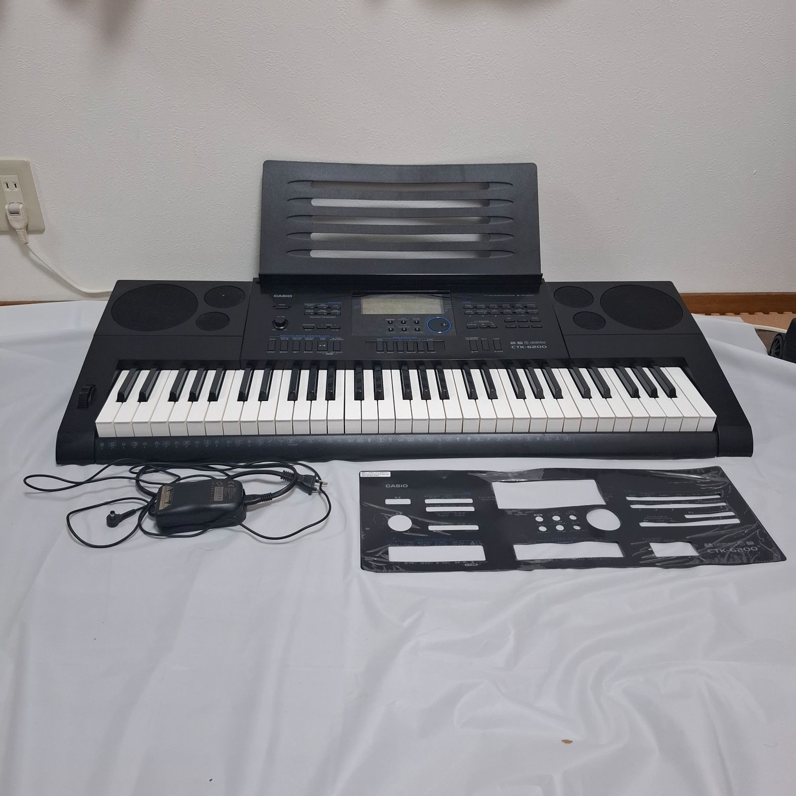 CASIO CTK-6200 電子ピアノ 電子キーボード T1120101029611