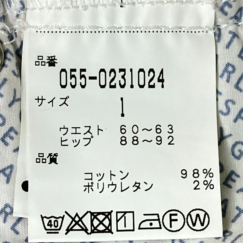 サイズ：1 PEARLY GATES パーリーゲイツ ストレッチパンツ 国旗