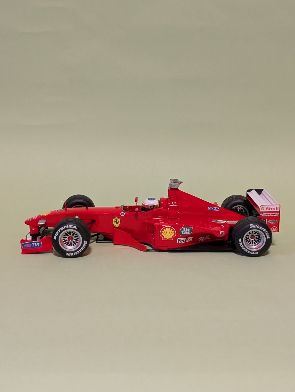 ★マテル社製 1/18 フェラーリ F399　M.シューマッハ　タバコ仕様★ ☆マテル社製 1/18 フェラーリ F399 M.シューマッハ タバコ仕様☆