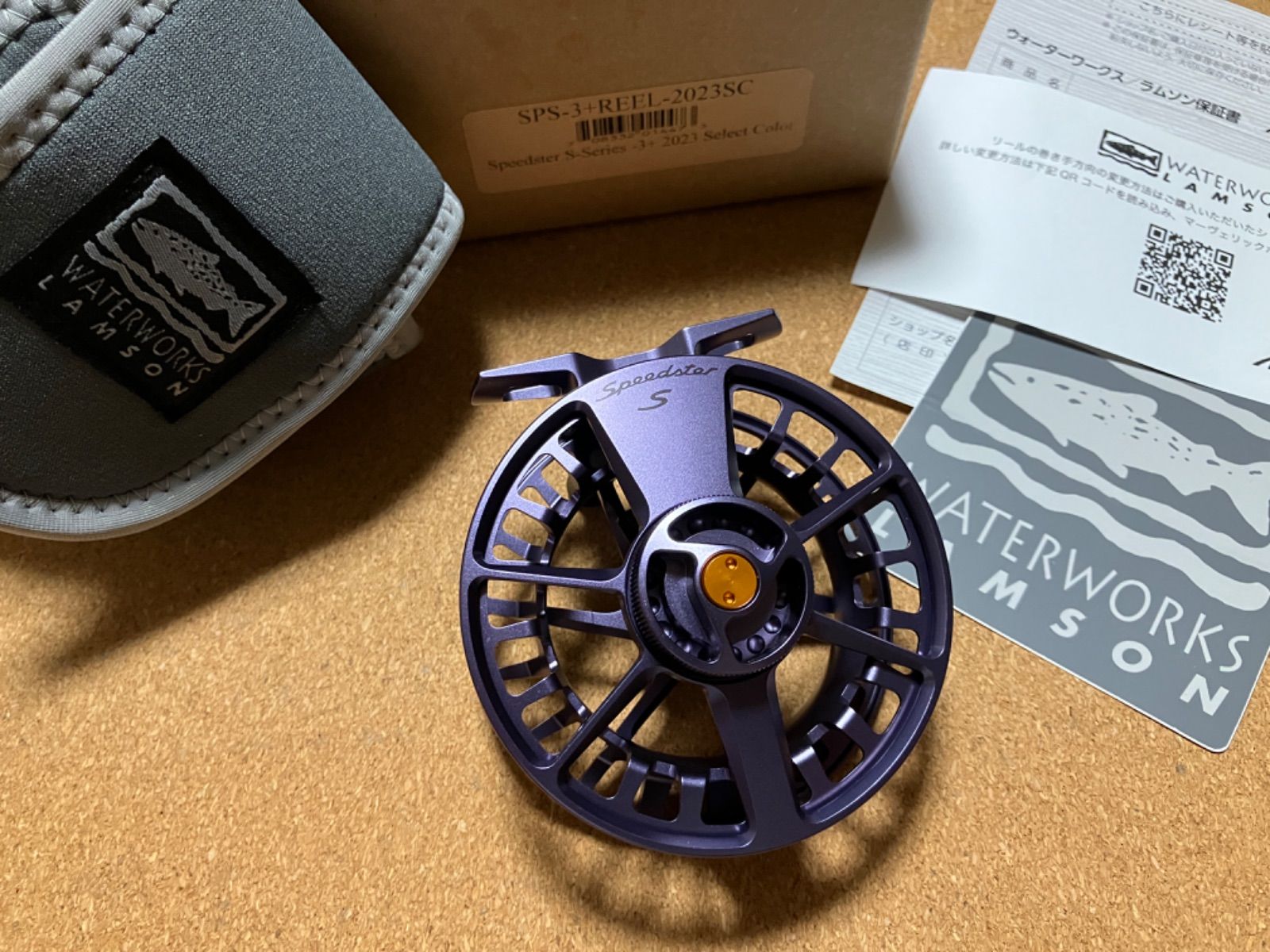 新品ウォーターワークス/ラムソン WaterWorks/Lamson Speedster S-Series -3+ #2〜4Line 2023  Select Reel 2023年限定カラー - メルカリ