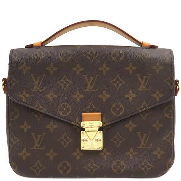 ルイヴィトン LOUIS VUITTON 2WAYバッグ ポシェット メティスMM モノグラムキャンバス モノグラム ゴールド金具 ハンドバッグ ショルダー 茶 M44875 SR2149