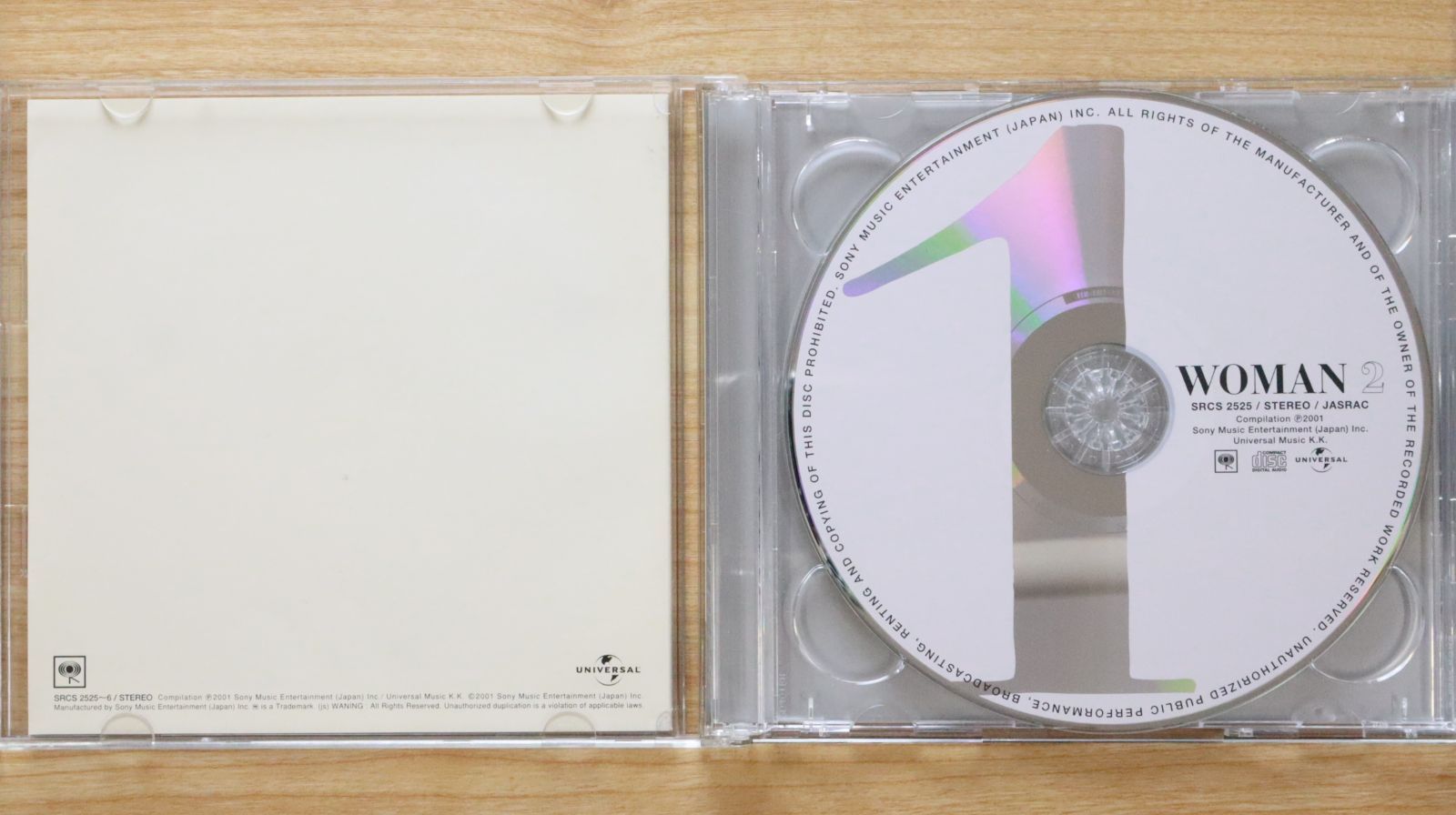 国内盤CD☆オムニバス/Various Artists□ WOMAN 2 【SRCS2525