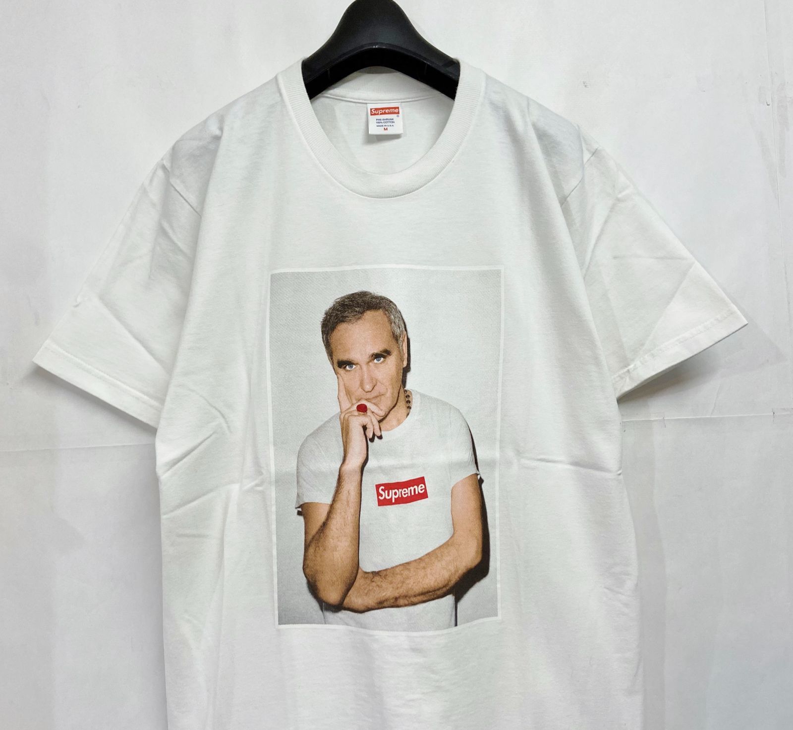 supreme Morrissey フォトT SUPREME MORRISSEY TEE WHITE SIZE XL DEADSTOCK WITH TAG | eBay