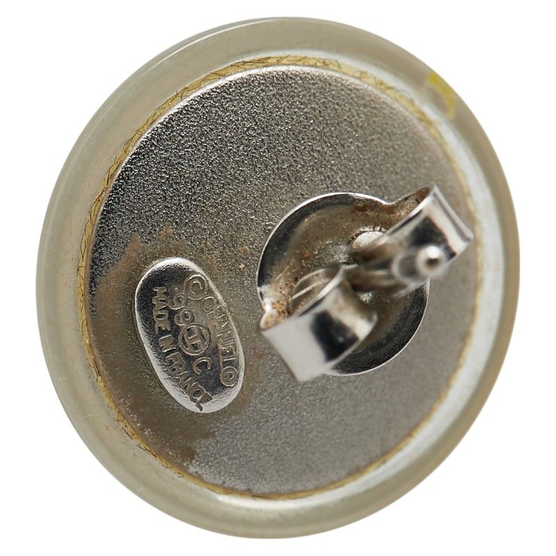 シャネル ココマーク シルバー メタル プラスチック レディース CHANEL  