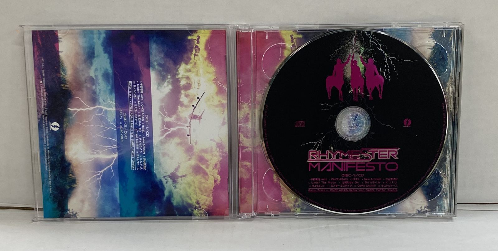 RHYMESTER（ライムスター）／マニフェスト（初回生産限定盤