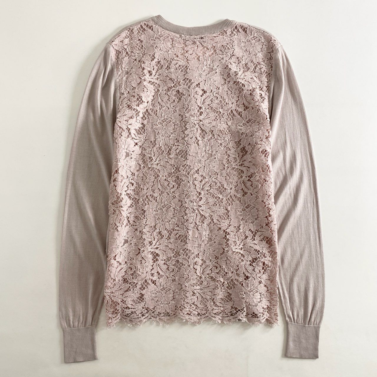 35g28 DOLCE&GABBANA ドルチェアンドガッバーナ イタリア製 レース切替