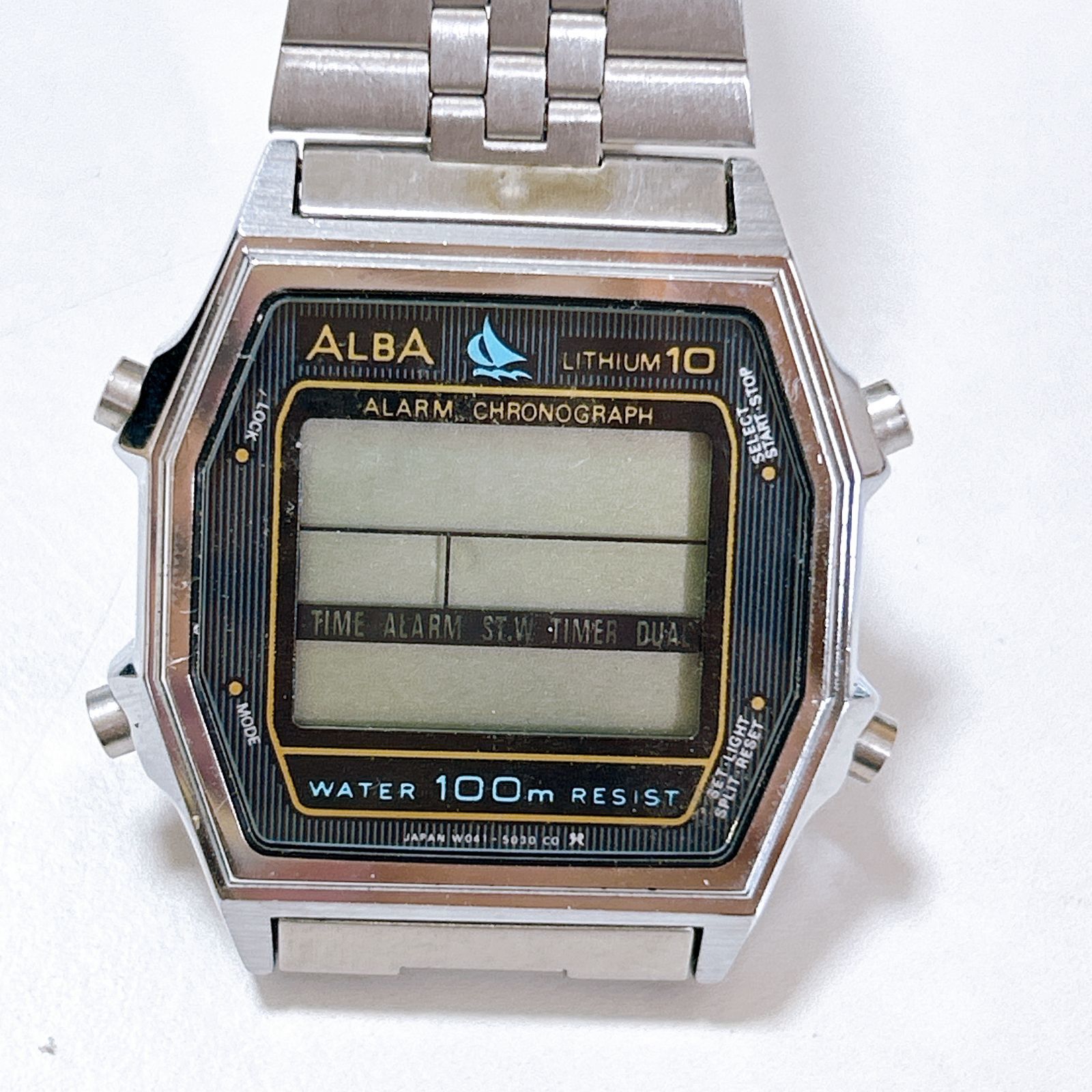SEIKO セイコー ALBA アルバ アラーム クロノグラフ 腕時計 
