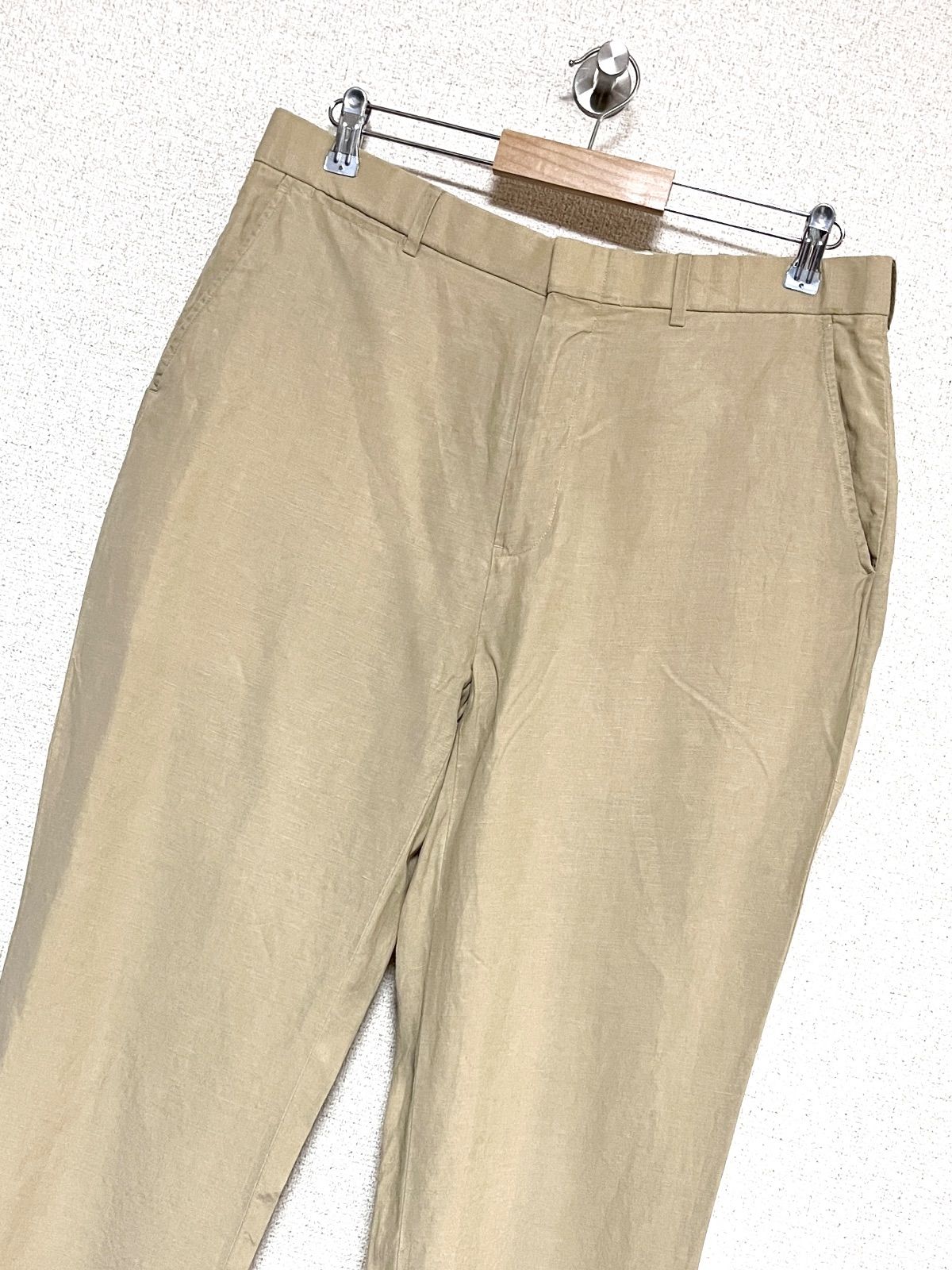 90s ポロラルフローレン シルクリネンスラックス W32/L32 Polo RALPH LAUREN】90s シルクリネンスラックス W32 ポロラルフ