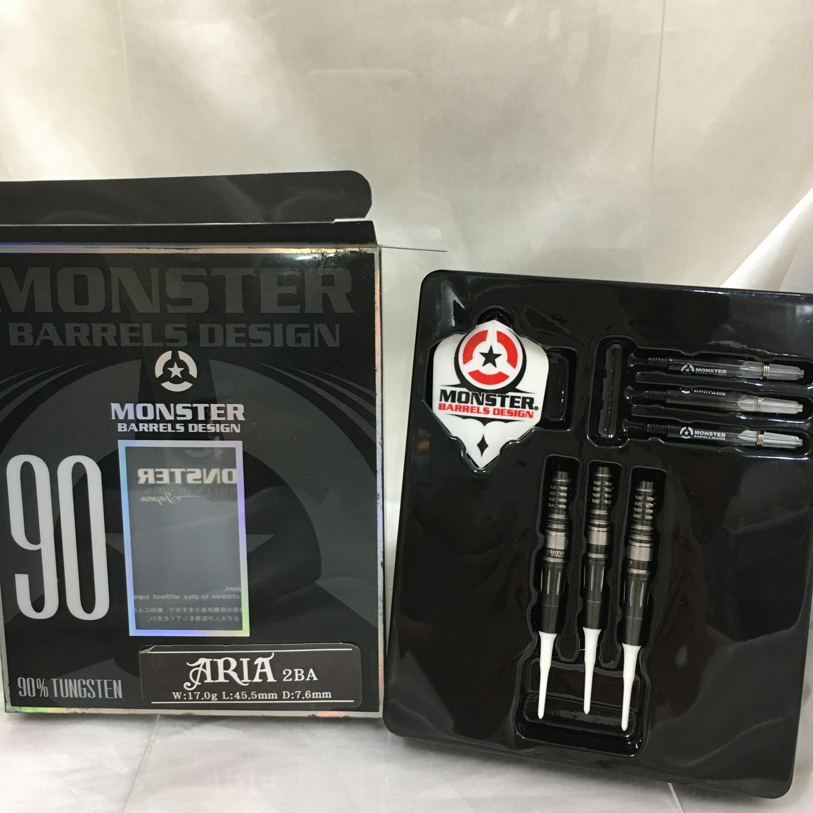 三沢店68-16-0908】MONSTER BARRELS DESIGN ARIA 2BA モンスターダーツ
