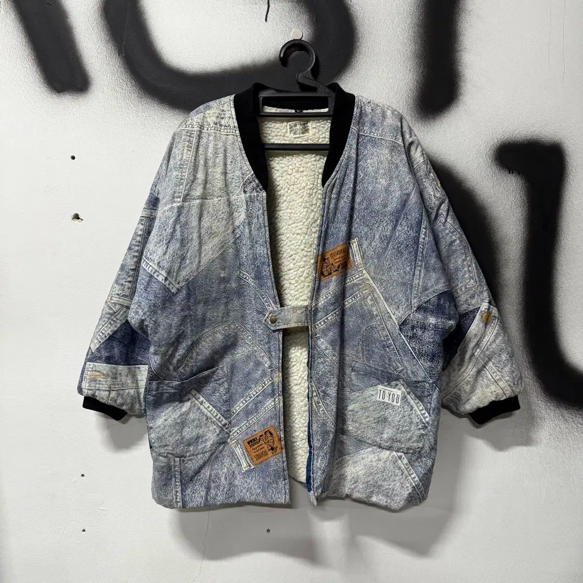 James Dean ジェームス ディーン BIG プリンティング ハン HAN スタイル デニム ジャケット