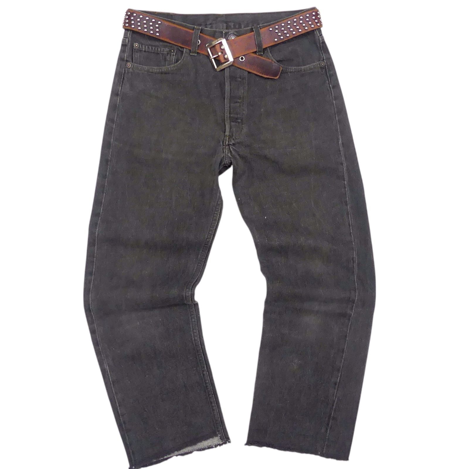 80s levis 501 ブラック リーバイス 先染め 赤文字 w34 USA