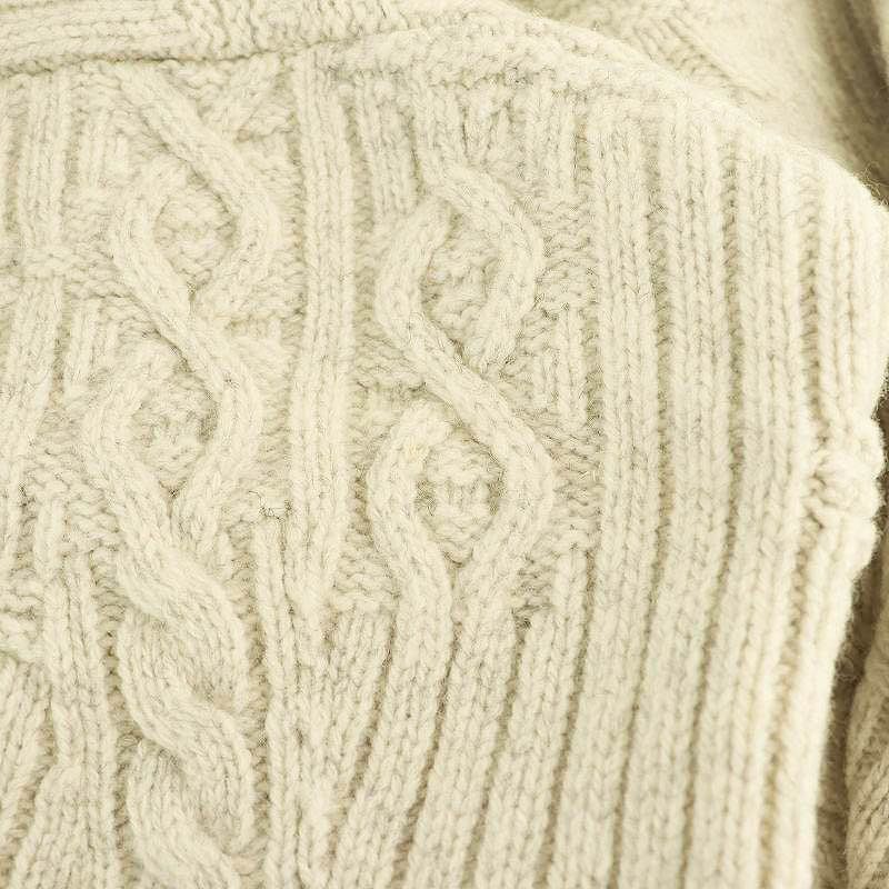 マメクロゴウチ Mame Kurogouchi MM22FW Cable Knit Loose Top マメクロゴウチ Mame Kurogouchi MM22FW Cable Knit Loose Top