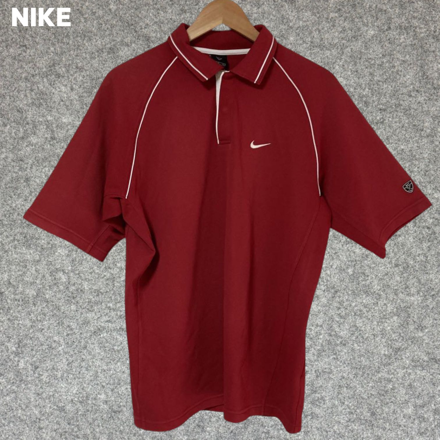 MALBON GOLF ×Nike レッド ポロシャツ XL 美品 Nike golf レッド ポロシャツ XLサイズ - メルカリ