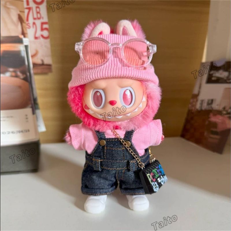 ラブブ labubu 着せ替え コスチューム 4点セットるいぐるみ着せ替え LABUBU ラブブ 4点セット ぬいぐるみ用服 洋服 ぬい服