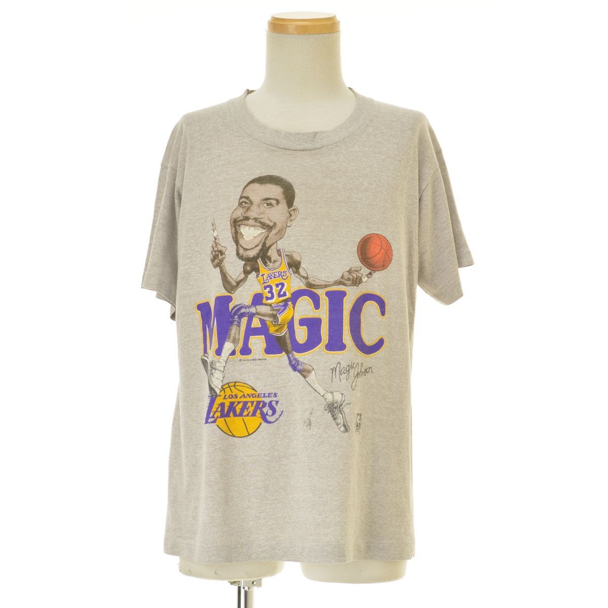 VINTAGE】80s LAKERS MAGIC JOHNSON レイカーズ マジックジョンソン 