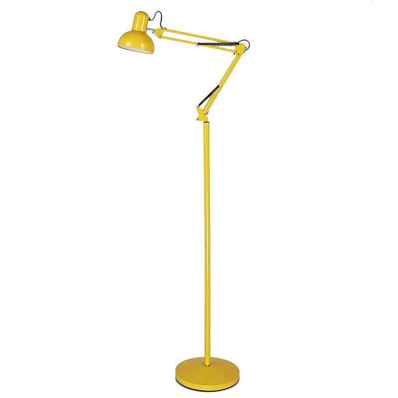 Makilight LEDフロアランプ 12W アーム式フロアライト 調色3段階 スタンドライト 無段階調光 LED電球付き フロアスタンド Makilight LEDフロアランプ 12W アーム式フロア