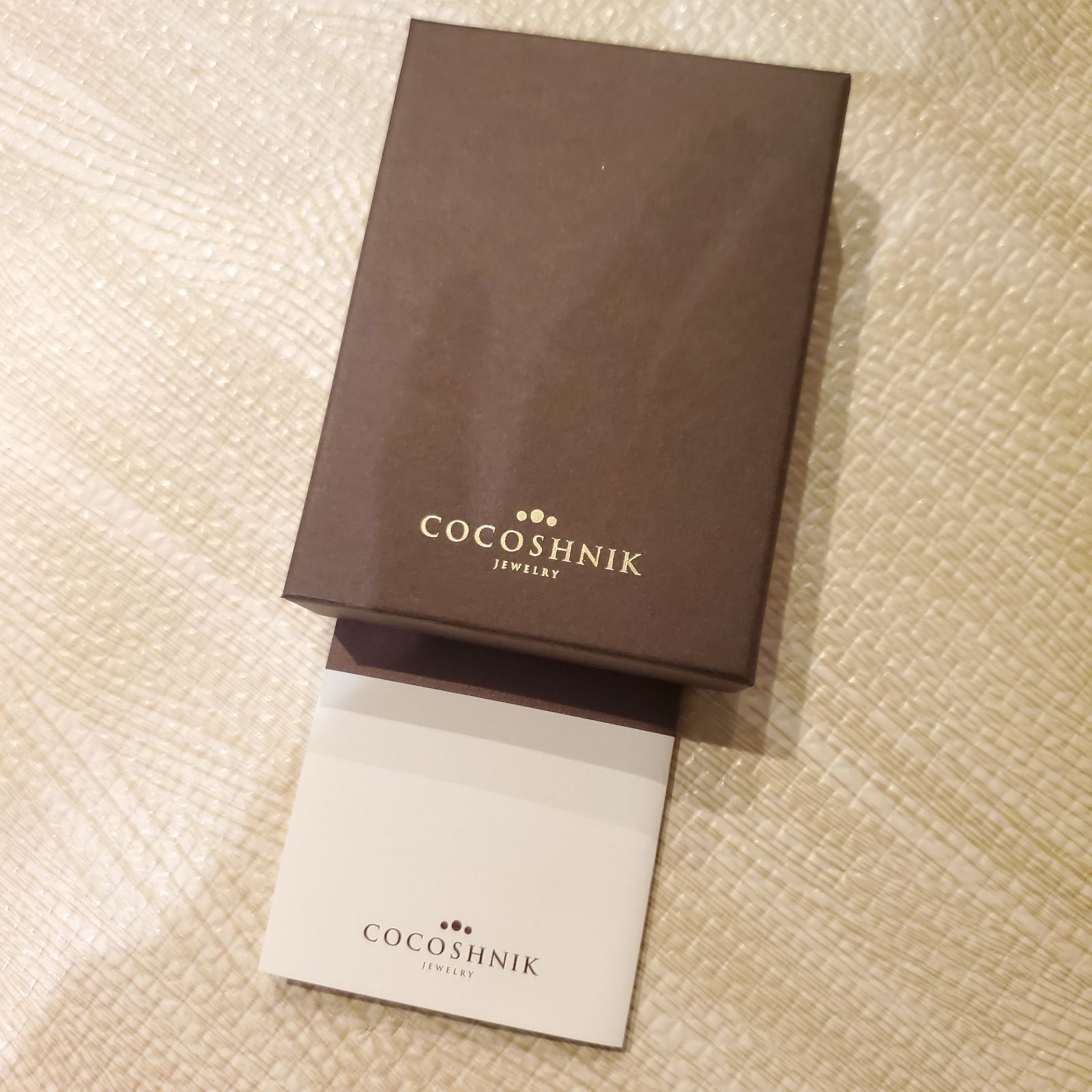 新品未使用◇COCOSHNIK ココシュニック◇K18◇1粒ダイヤネックレス 
