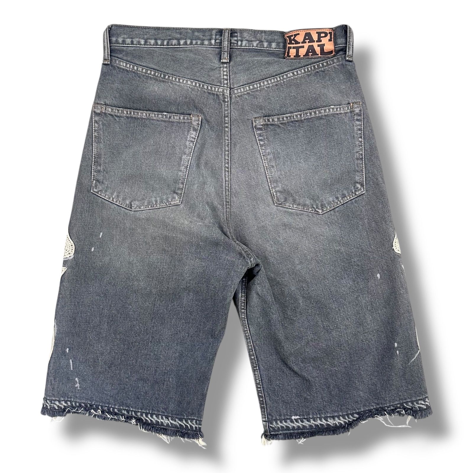 KAPITAL 14oz Denim 5P Shorts ボーンデニムショーツ ハーフ
