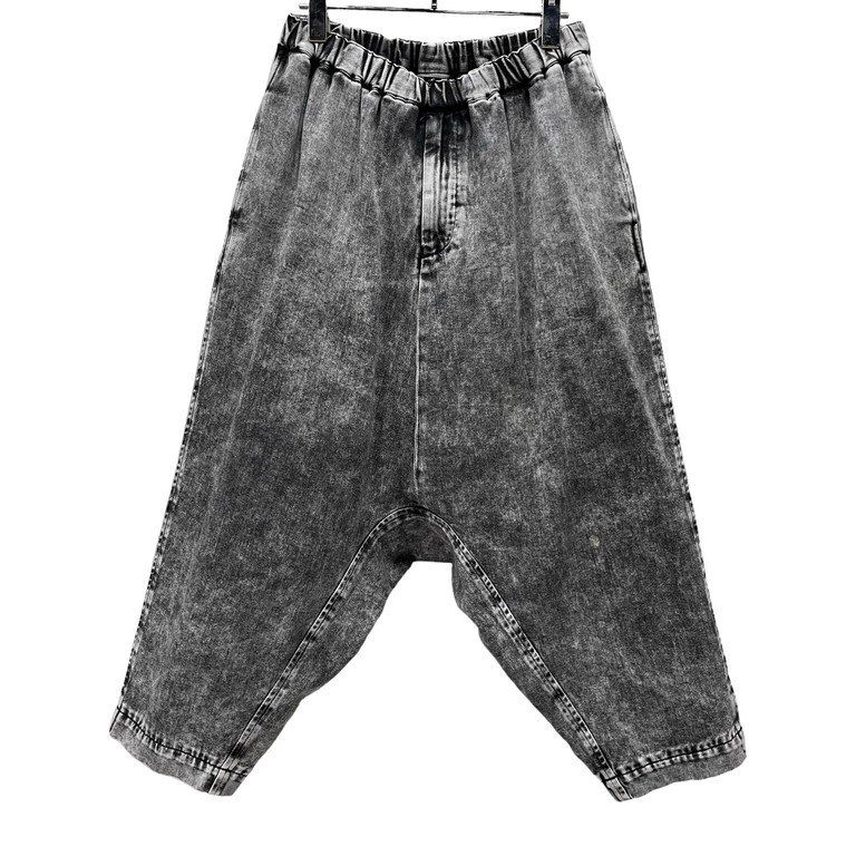 BLACK COMME des GARCONS 20SS ケミカルウォッシュブラックデニム
