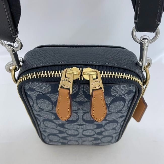 COACH ショルダーバッグ コーチ ショルダーバッグ ec-22870 ネイビー ブルー シグネチャー