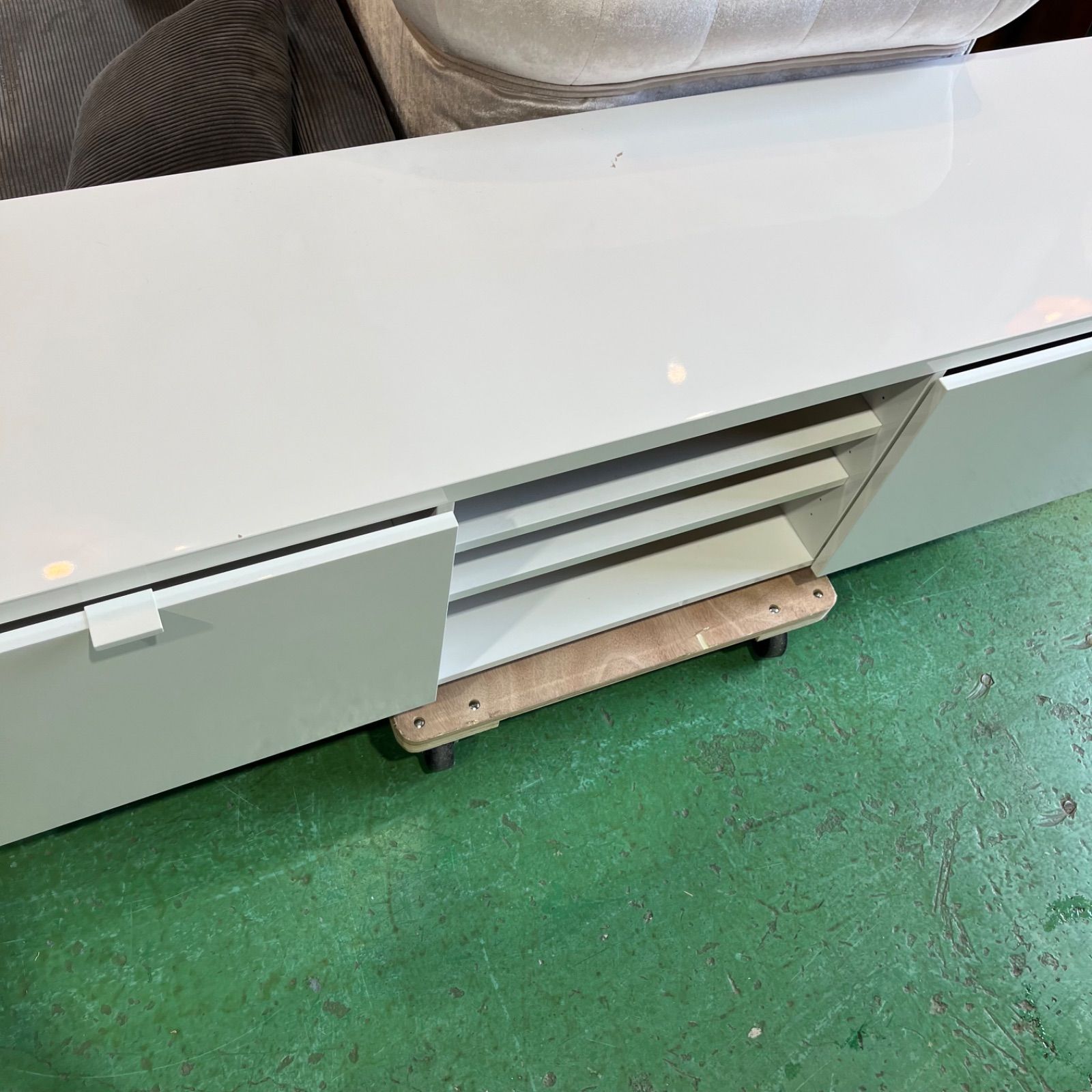 IKEA/イケア】テレビ台 テレビボード 収納付き ホワイト 白